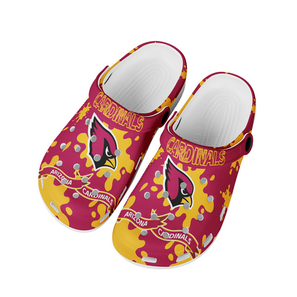 Women's Arizona Cardinals Bayaband Clog Shoes 002